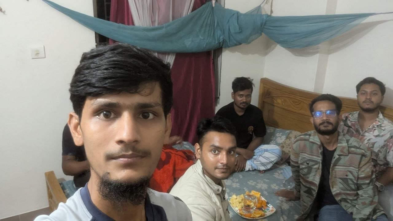 Wig Bangladesh colleagues visiting an unwell employee