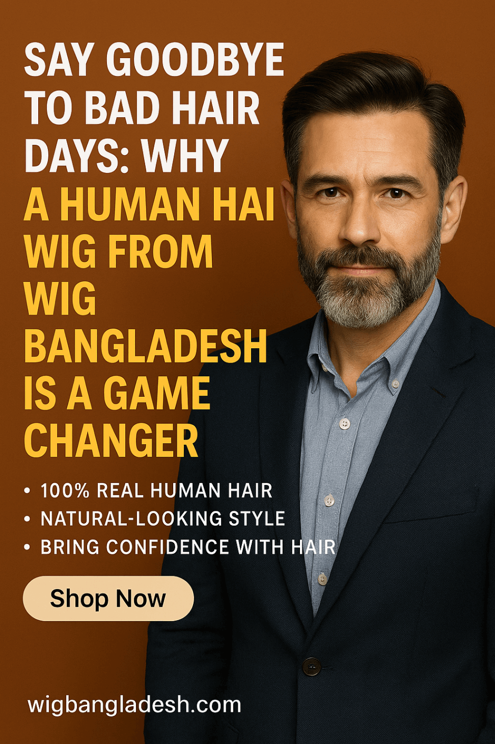 Say Goodbye to Bad Hair Days: Why a Human Hair Wig from Wig Bangladesh is a Game Changer