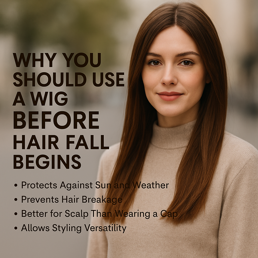 Why You Should Use a Wig Before Hair Fall Begins