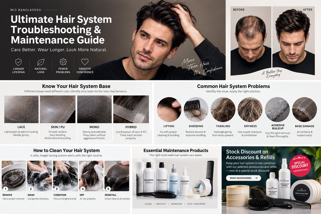 Ultimate Hair System Troubleshooting & Maintenance Guide