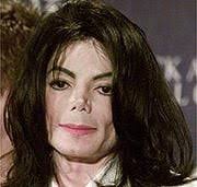 Michael Jackson showing his changing hairstyle amidst the Michael Jackson wig controversy.