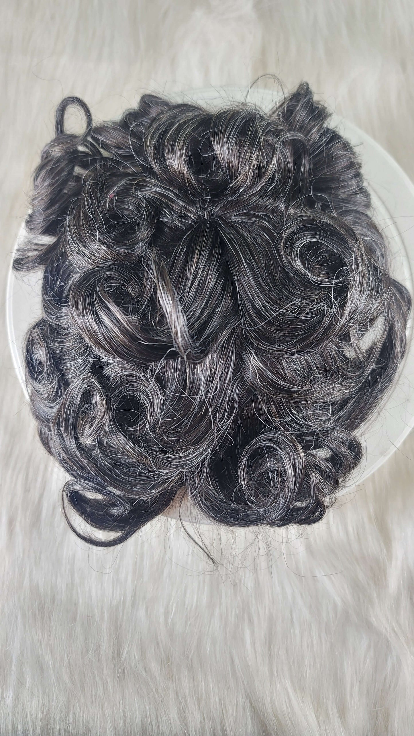 Realistic human hair full lace wig for bald men – undetectable and stylish solution