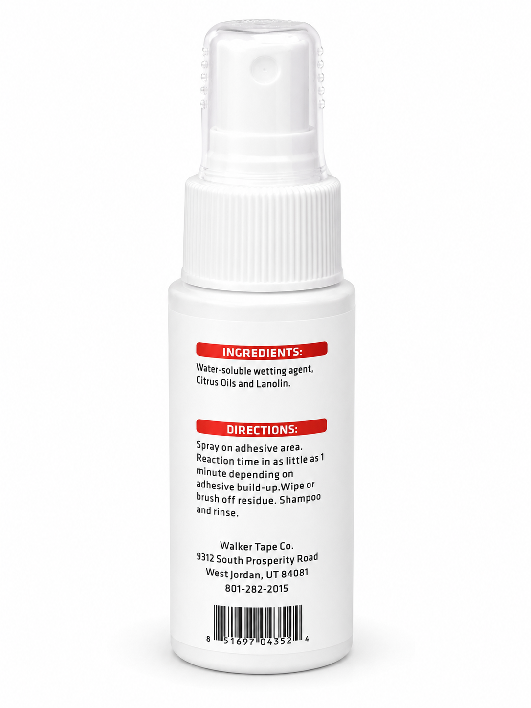 Walker Tape Scalp Protector 60ml for Wigs & Toupees | Improves Adhesion | Anti Sweat & Skin Protection