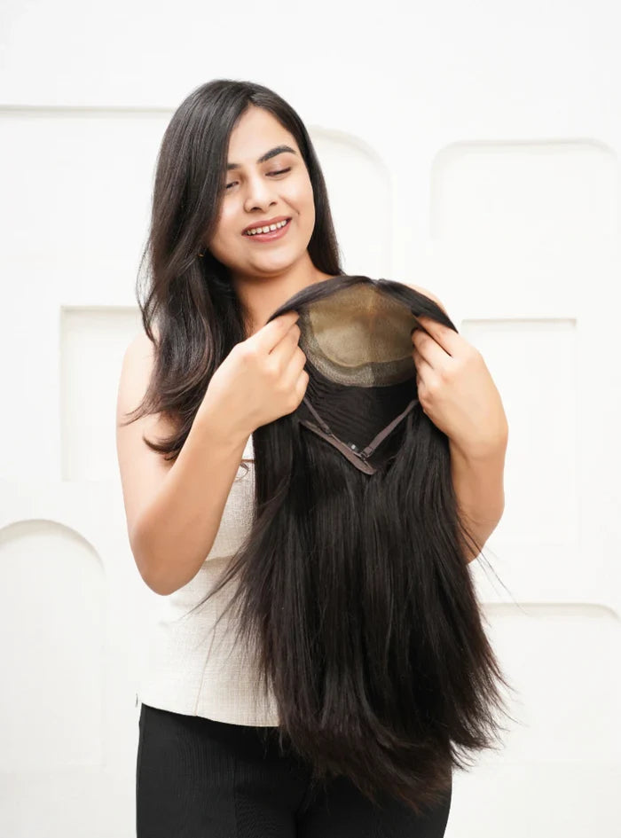 View details for Luxury Full Head Silk Base Wig 18-30 Inch Luxury Full Head Silk Base Wig