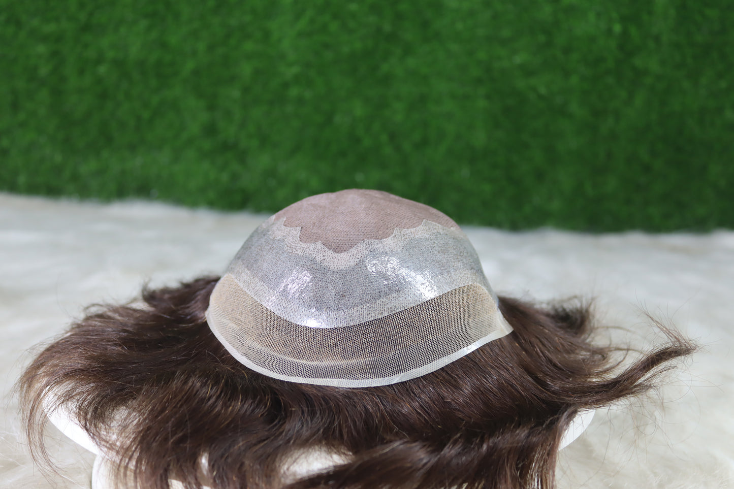 Poly perimeter lace front
