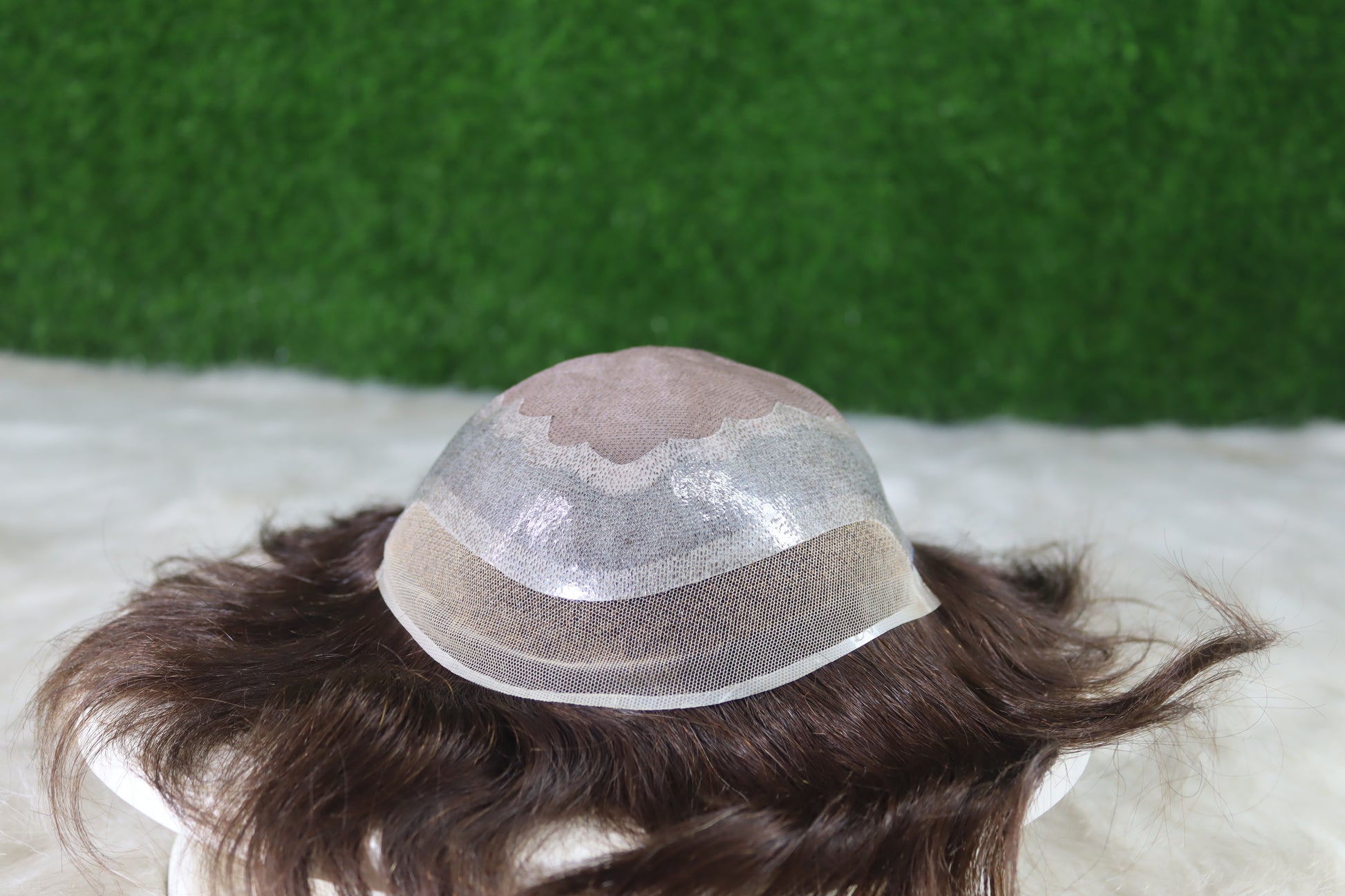Poly perimeter lace front