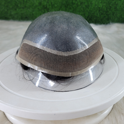 View details for Men‘s Toupee Wigs Natural Human Hair Pieces Full Skin System Biolace Micro skin Capillary Prosthesis Men‘s Toupee Wigs Natural Human Hair Pieces Full Skin System Biolace Micro skin Capillary Prosthesis