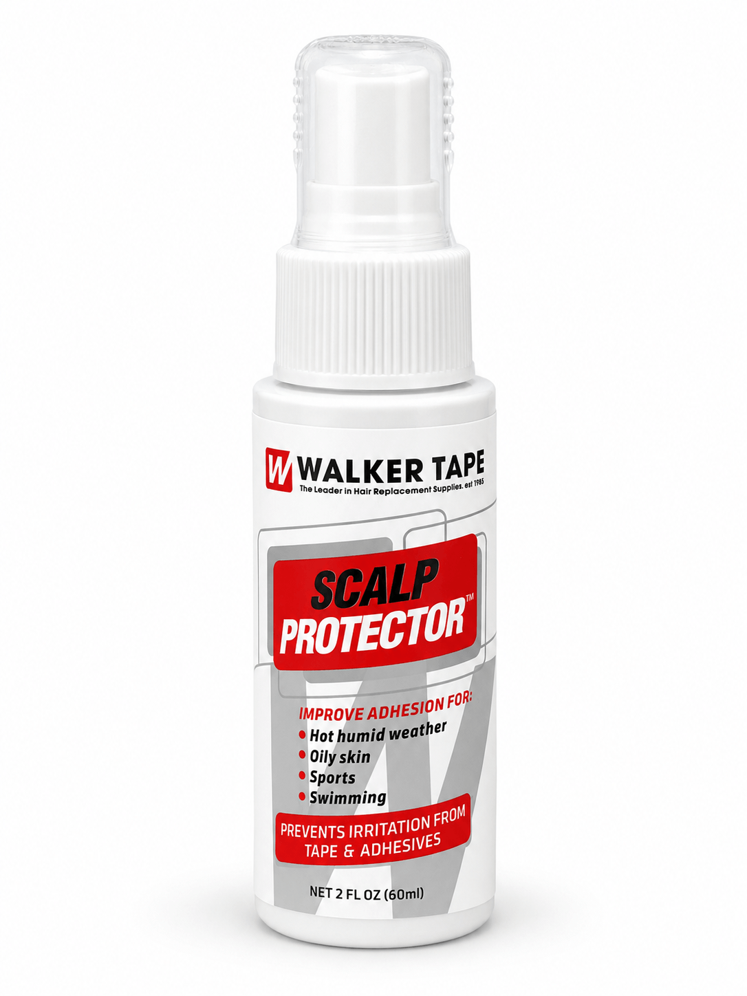 Walker Tape Scalp Protector 60ml for wigs, improving adhesion and protecting skin from irritation.