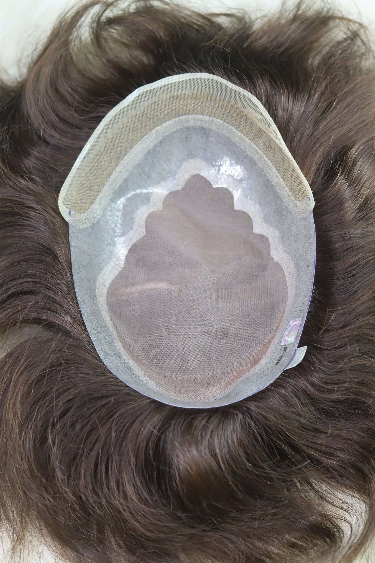 BMW Front Lace premium lace front hair system with natural hairline and Mono Net base.