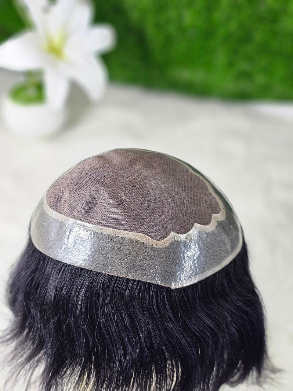 BMW Model Men’s Wig – 100% Human Remy Hair with Lace Front for Natural Look