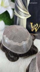 BMW Model Men’s Wig – 100% Human Remy Hair with Lace Front for Natural Look