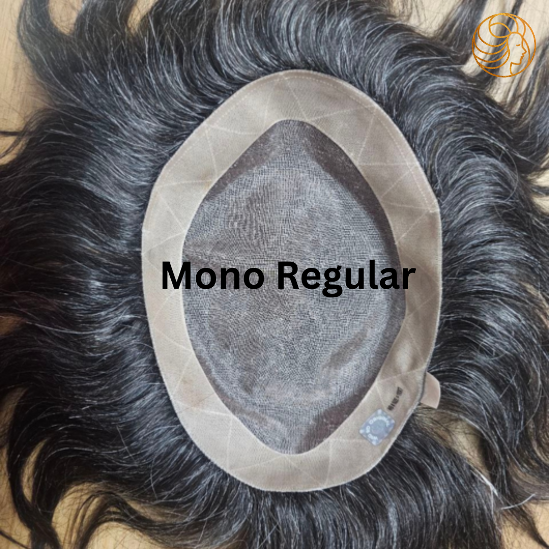 Breathable monofilament wig cap design for men’s wig comfort and ventilation