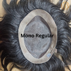Breathable monofilament wig cap design for men’s wig comfort and ventilation