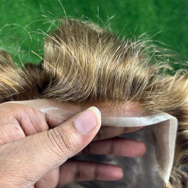 View details for Men‘s Toupee Wigs Natural Human Hair Pieces Full Skin System Biolace Micro skin Capillary Prosthesis Men‘s Toupee Wigs Natural Human Hair Pieces Full Skin System Biolace Micro skin Capillary Prosthesis