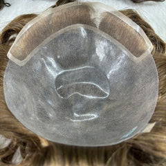 View details for Men‘s Toupee Wigs Natural Human Hair Pieces Full Skin System Biolace Micro skin Capillary Prosthesis Men‘s Toupee Wigs Natural Human Hair Pieces Full Skin System Biolace Micro skin Capillary Prosthesis