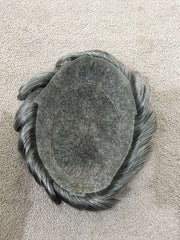 تفاصيل أعلى الرأس لباروكة موديل أستراليا بمظهر فروة واقعي