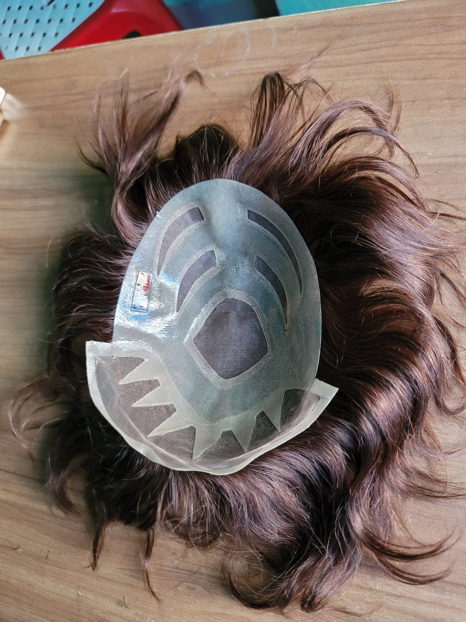 Apollo Zigzag Mono Hair System | Breathable Monofilament Toupee with PU Perimeter