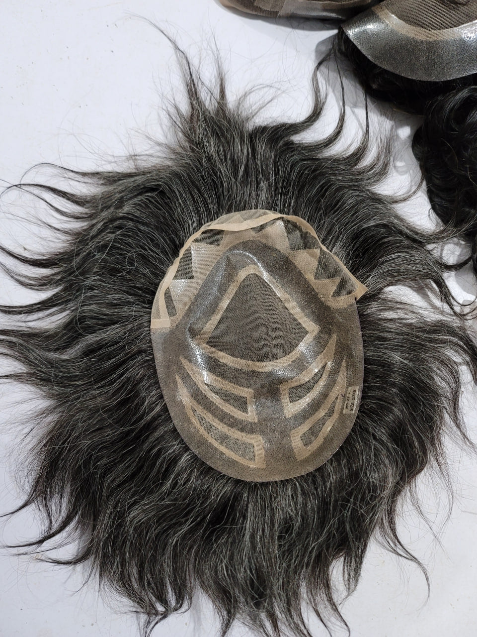 Apollo Zigzag Mono Hair System | Breathable Monofilament Toupee with PU Perimeter