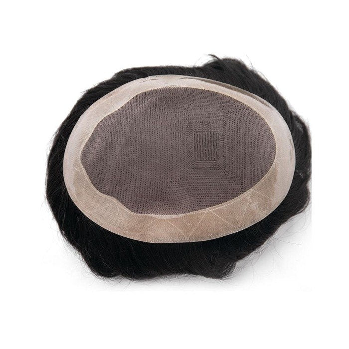 Men's Monofilament Wig with Natural-Looking Hairline – Breathable Cap Mono Regular Mono Net