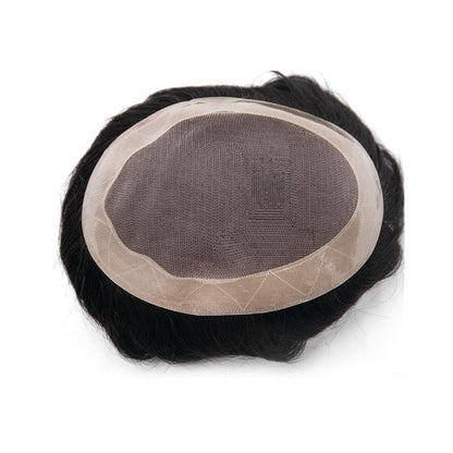 Men's Monofilament Wig with Natural-Looking Hairline – Breathable Cap Mono Regular Mono Net