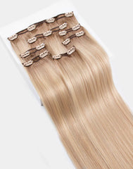 Straight 100% human hair extension bundle for natural look