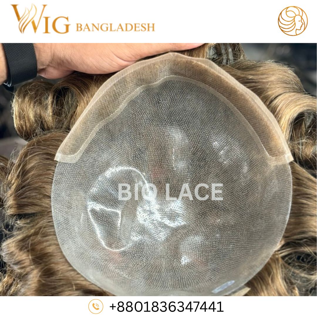 Bio Lace men's hair system base by Wig Bangladesh